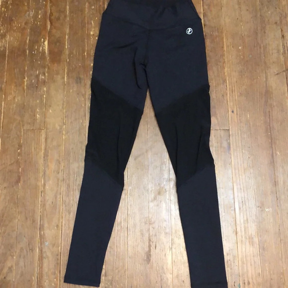 ABS2B fitness scrunch butt mesh panel leggings - Picture 2 of 5